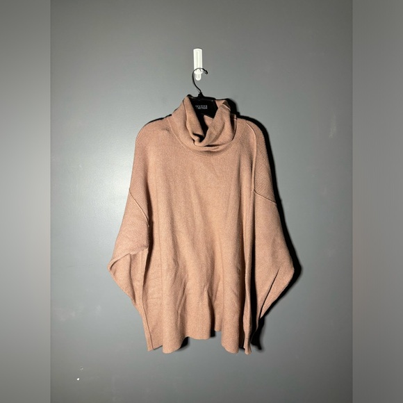 Free People Softly Structured Knit Tunic Sweater Womens Size Medium - Picture 2 of 5